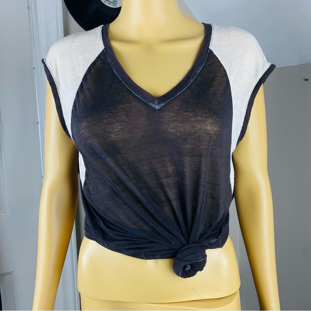 Lucky Brand - Two Toned Sheer Shirt